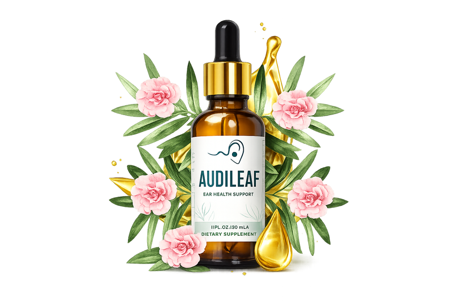 AudiLeaf liquid dropper ear health supplement