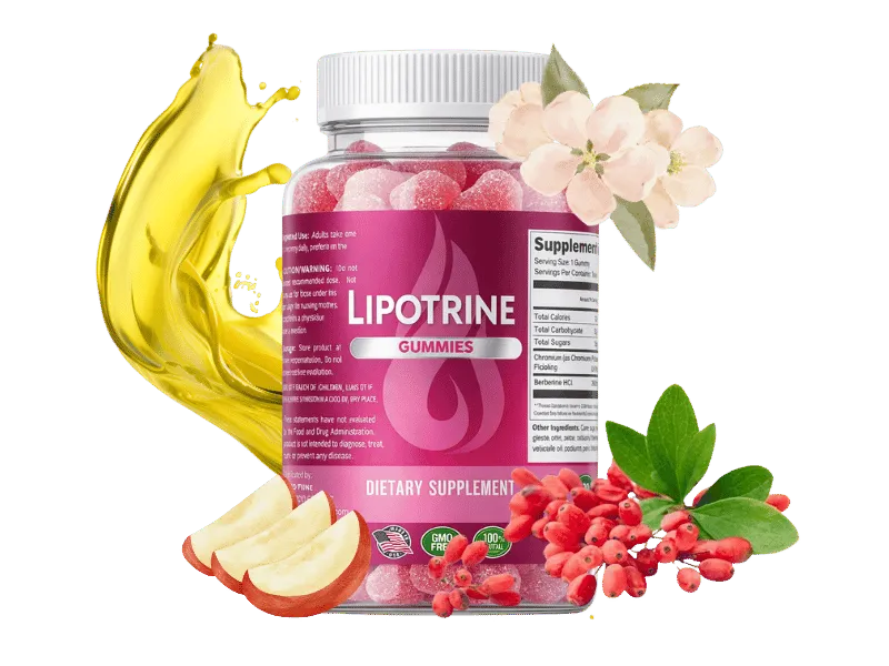 Lipotrine gummy bottle