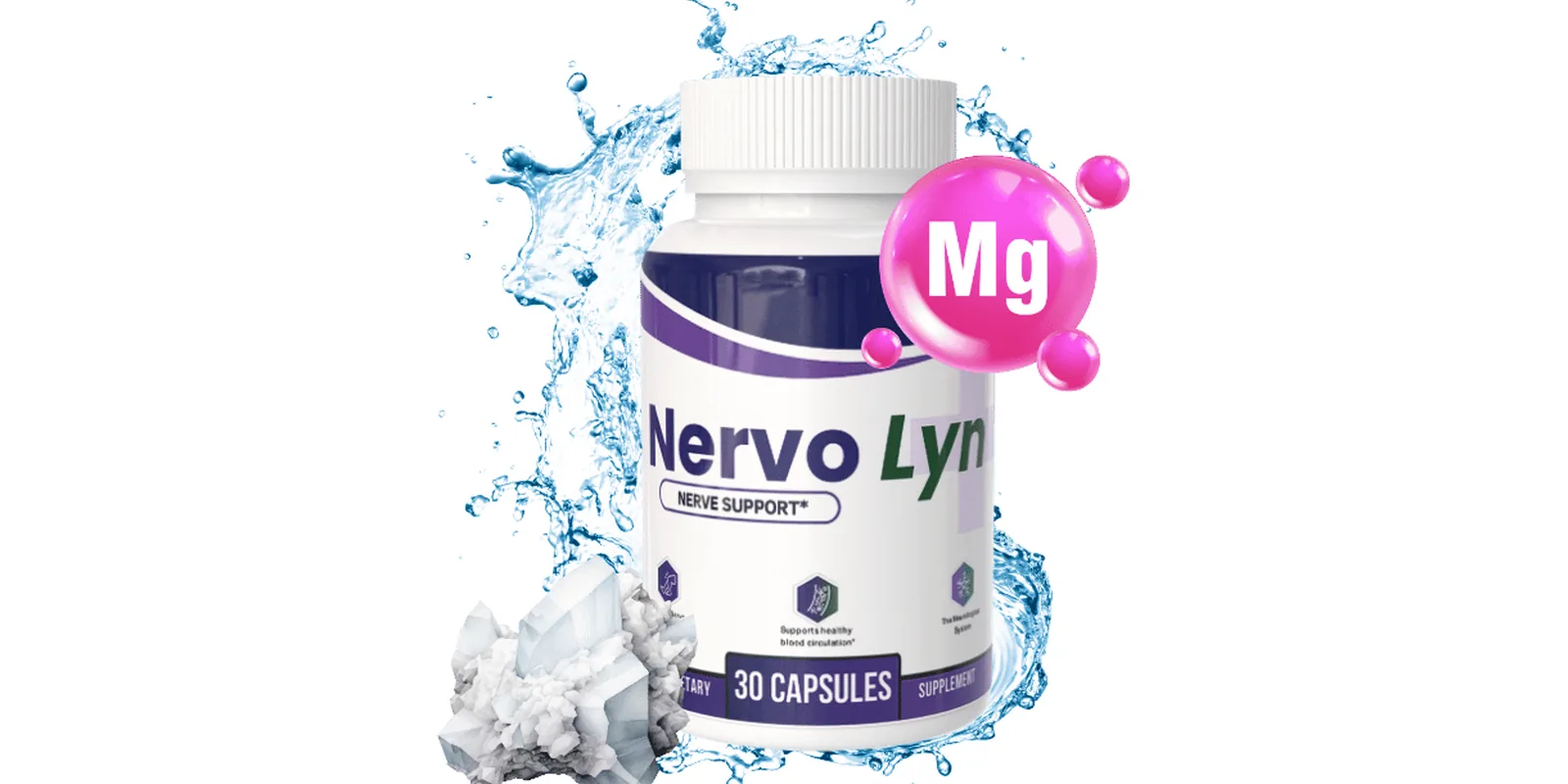 NervoLyn capsule with magnesium and mineral ingredients